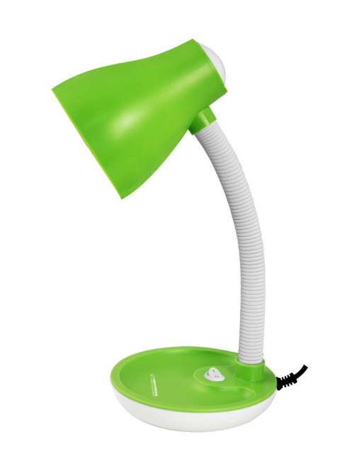 ELD114G Esperanza lampka biurkowa e27 atria zielona