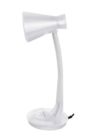 ELD115W Esperanza lampka biurkowa e27 diadem biała