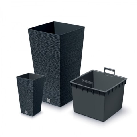 Doniczka FURU SQUARE DFSH300 - antracytowy