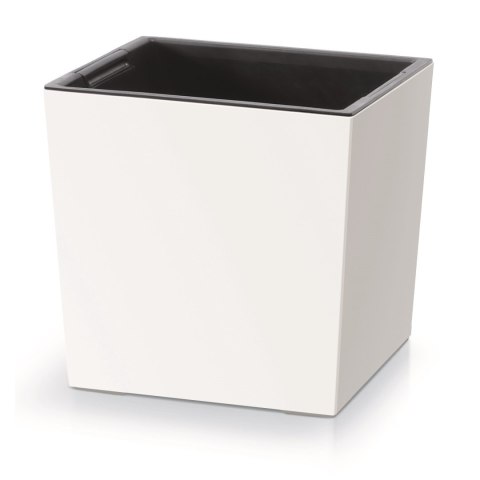 Doniczka URBI SQUARE LOW DURS300L - biały