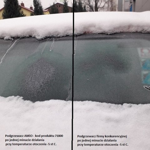 01326 Podgrzewacz - odmrażacz - wentylator z lampką 12V