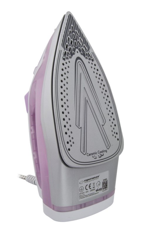 EHI004 Esperanza żelazko parowe tulle ceramic 2400w