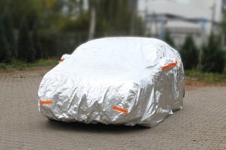 Plandeka pokrowiec na samochód - rozmiar l amio-01111