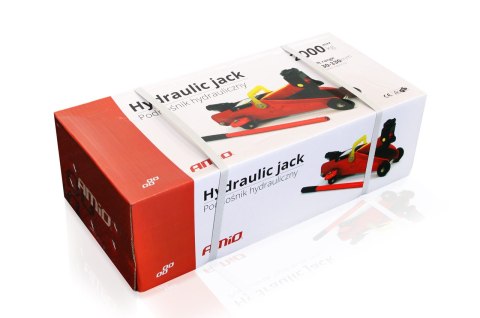Podnośnik hydrauliczny typu żaba 2000 kg 2t amio-01035
