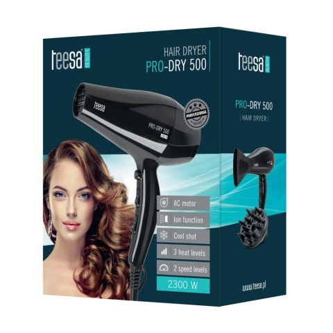 Profesjonalna suszarka do włosów PRO-DRY 500 AC 2300W