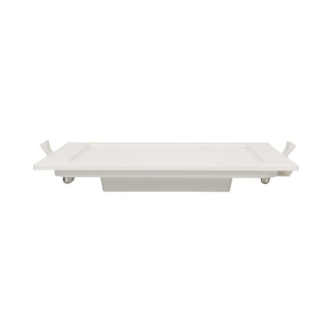 AKMAN LED 18W, oprawa downlight, podtynkowa, kwadratowa, 1600lm, 4000K, biała, wbudowany zasilacz LED