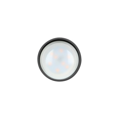BARBRA DLR GU10 downlight max 7W, IP20, okrągły, czarny, aluminium