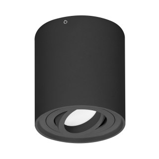 CAROLIN DLR GU10 downlight max 7W, IP20, okrągły, czarny