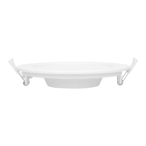 EURUS LED 12W, oprawa downlight, podtynkowa, okrągła, 860lm, 4000K, biała, wbudowany zasilacz LED