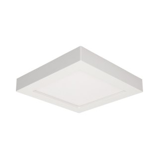 LETI LED 18W, oprawa downlight, natynkowa, kwadratowa, 1600lm, 4000K, biała, wbudowany zasilacz LED
