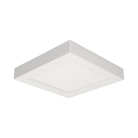 LETI LED 18W, oprawa downlight, natynkowa, kwadratowa, 1600lm, 4000K, biała, wbudowany zasilacz LED