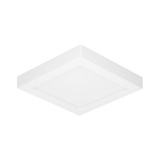 LETI LED 24W, oprawa downlight, natynkowa, kwadratowa, 1900lm, 3000K, biała, wbudowany zasilacz LED