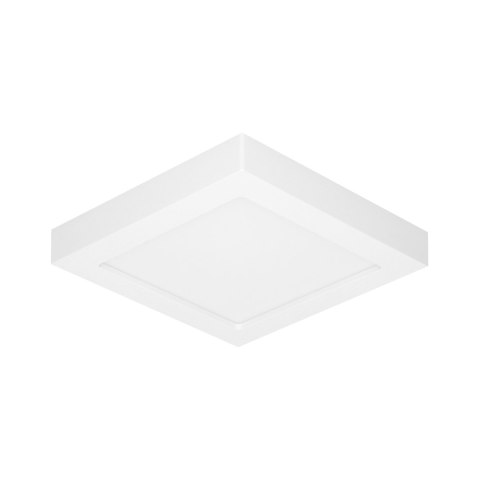 LETI LED 24W, oprawa downlight, natynkowa, kwadratowa, 1900lm, 3000K, biała, wbudowany zasilacz LED