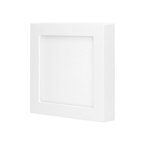 LETI LED 24W, oprawa downlight, natynkowa, kwadratowa, 1900lm, 3000K, biała, wbudowany zasilacz LED