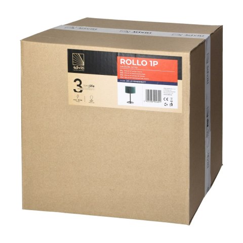 ROLLO lampa nocna, moc max. 1x15W, butelkowa zieleń