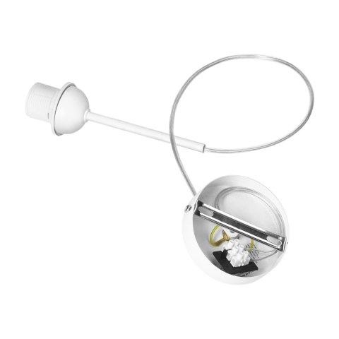 ROLLO lampa wisząca, moc max. 1x15W, E27, biała