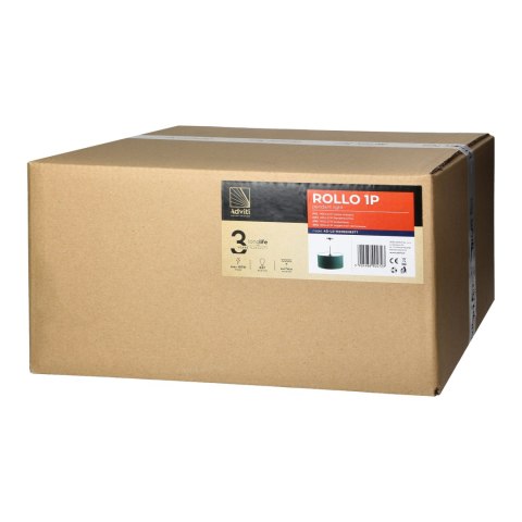 ROLLO lampa wisząca, moc. max. 1x15W, E27, butelkowa zieleń