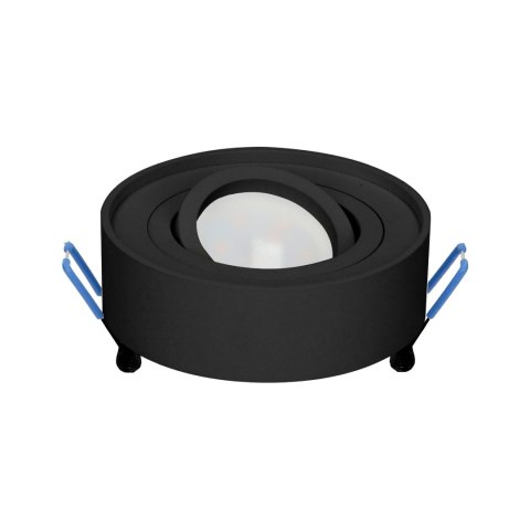SORMUS R ramka dekoracyjna oprawy punktowej, MR16/GU10 max 50W, regulowana, koło, czarna