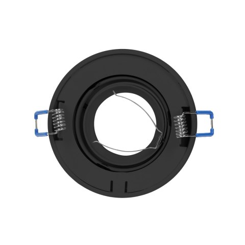 SORMUS R ramka dekoracyjna oprawy punktowej, MR16/GU10 max 50W, regulowana, koło, czarna
