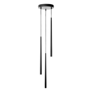 TABUNG 3P, lampa wisząca, G9 max.6W, czarna