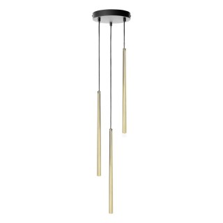 TABUNG 3P, lampa wisząca, G9 max.6W, złota