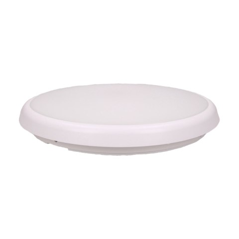 CERS LED plafon z mikrofalowym czujnikiem ruchu, LED 22W, 2000lm, IP65, 4000K, poliwęglan mleczny biały, funkcja przyciemnienia