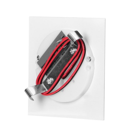 DRACO LED NEW 1,5W, oprawa schodowa podtynkowa, 12VDC, 30lm, 4000K, biała, innowacyjny sposób montażu