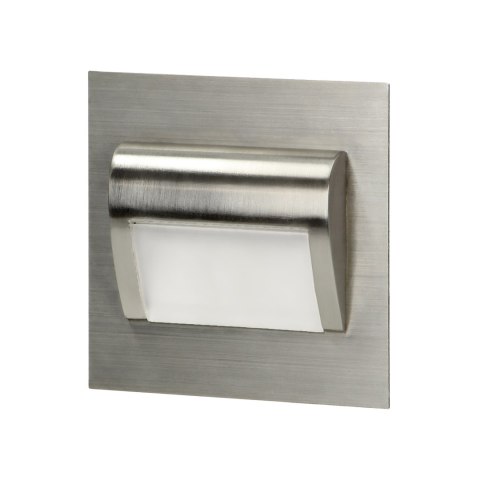 DRACO LED NEW 1,5W, oprawa schodowa podtynkowa, 12VDC, 30lm, 6000K, satyna, innowacyjny sposób montażu