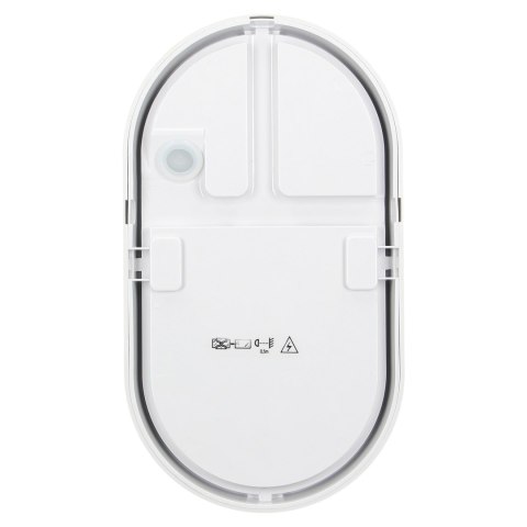 NEFRYT LED 10W, oprawa ogrodowa, 800lm, IP54, 4000K, biała