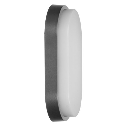NEFRYT LED 10W, oprawa ogrodowa, 800lm, IP54, 4000K, szara