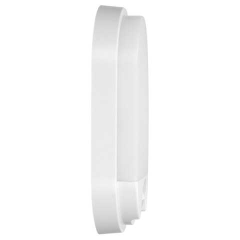NEFRYT LED 15W, oprawa ogrodowa z czujnikiem ruchu, 1100lm, IP54, 4000K, biała