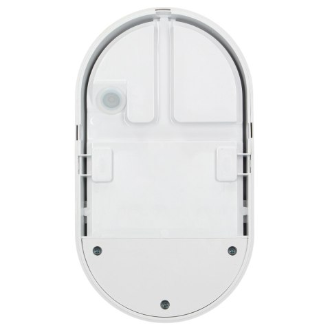 NEFRYT LED 15W, oprawa ogrodowa z czujnikiem ruchu, 1100lm, IP54, 4000K, biała