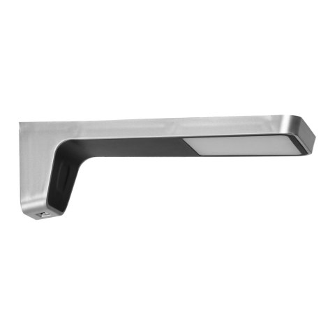 NELA zestaw 5 lamp podszafkowych LED, 4x2W+7,5W, 4000K, z USB, czarny