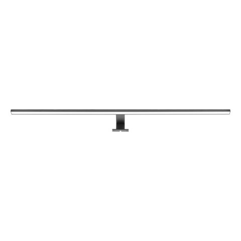 NORTES LED 18W, lampa nad lustro, 1600lm, 4000K, dł. 100 cm, aluminium, czarna