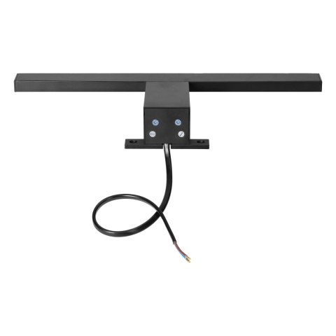 NORTES LED 5W, lampa nad lustro, 320lm, 4000K, dł. 30 cm, plastik, czarna