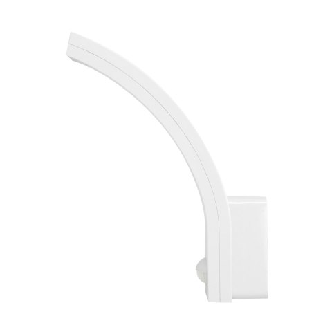 PIRYT LED 10W, oprawa ogrodowa z czujnikiem ruchu 140st, 800lm, IP54, 4000K, biała