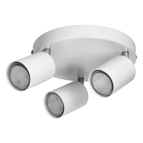 RINO oprawa ścienno-sufitowa, moc max. 3x50W, GU10, IP20, biała