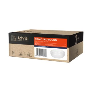 RISMO LED ROUND 12W oprawa kanałowa, 1080lm, IP65, IK08, 4000K
