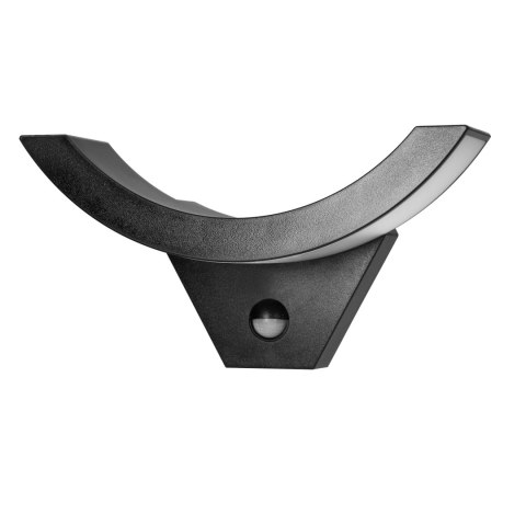 SPINEL LED 10W, oprawa ogrodowa z czujnikiem ruchu 140°, 800lm, IP54, 4000K, IK10, czarna