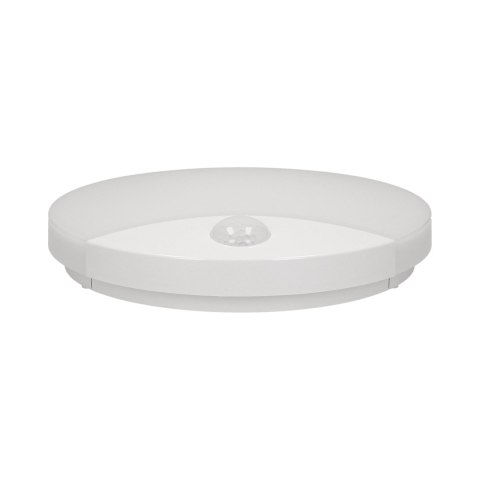 VIRAZON LED 15W, plafon z czujnikiem ruchu, 1050lm, IP44, 4000K, poliwęglan mleczny, biały