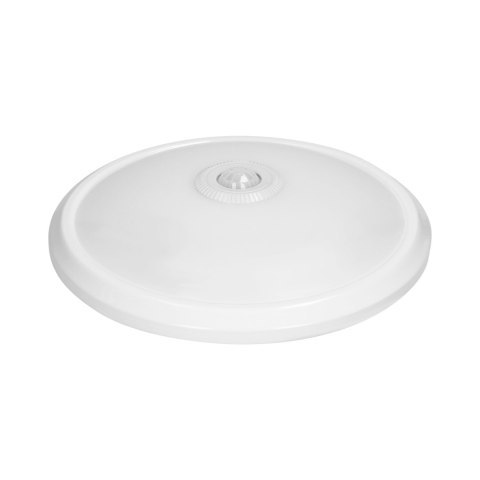 ZONDA LED EMERGENCY 12W/1,2W, plafon z czujnikiem ruchu, 800lm/80lm, IP20, 4000K, poliwęglan mleczny, biały