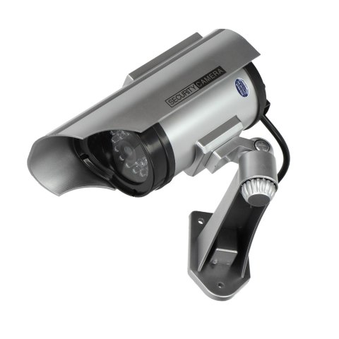 Atrapa kamery monitorującej CCTV z panelem solarnym