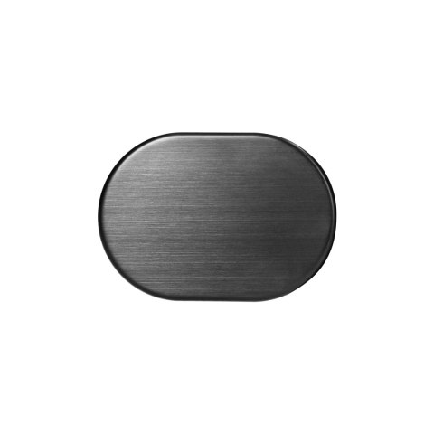 Gniazdo meblowe ?6cm, czarne, wpuszczane w blat z przesuwną pokrywką, ładowarką USB i przewodem 1,9m, 1x2P+Z, 1xUSB (2,4A), 3x1,
