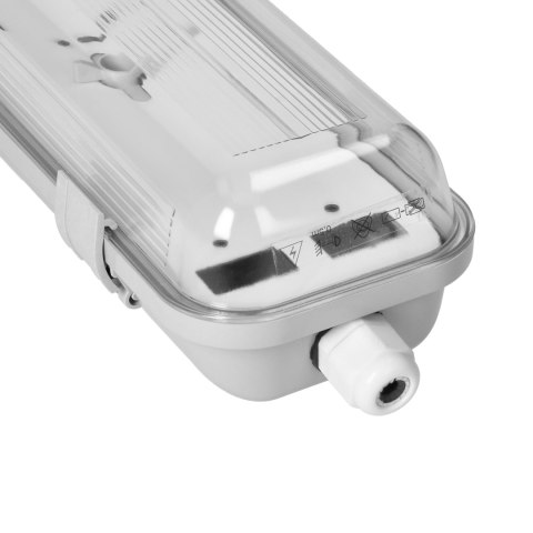 VUMBI III oprawa pyłoszczelna pod T8 LED, IP65, 60cm