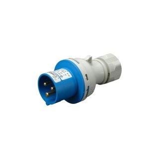 Wtyczka siłowa 16A/3P, 230VAC, IP44