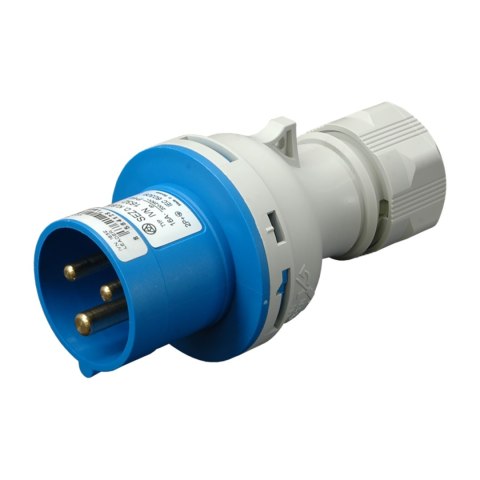 Wtyczka siłowa 32A/3P, 230VAC, IP44