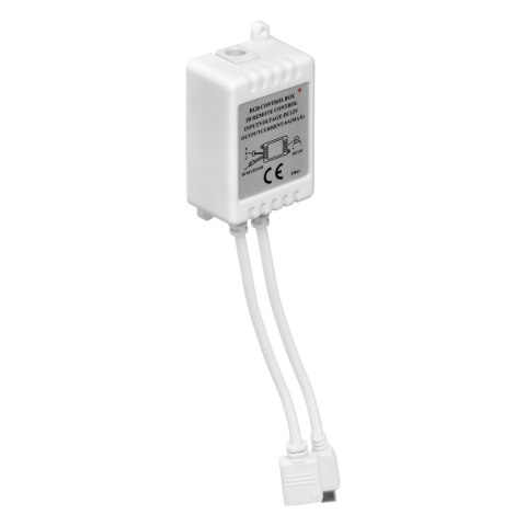 Zestaw taśma LED 12V 30L/m 100lm/m 7.2W/m IP20 RGB 3m + Sterownik RGB + Zasilacz 12V