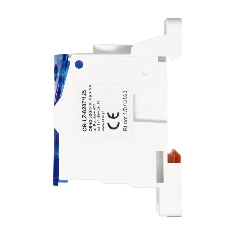 Blok rozdzielczy 125A, zaciski wejściowe 1x16 i 1x35mm?, zaciski wyjściowe 6x16mm?