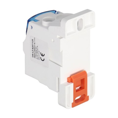 Blok rozdzielczy 125A, zaciski wejściowe 1x16 i 1x35mm?, zaciski wyjściowe 6x16mm?