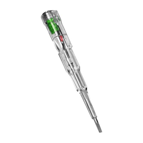 Elektroniczny próbnik napięcia 6w1, test obecności, pomiar, indukcja, ciągłość, polaryzacja DC, wykrywanie mikrofal, transparent